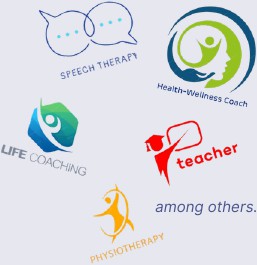 Professional field icons for Berard practitioner eligibility